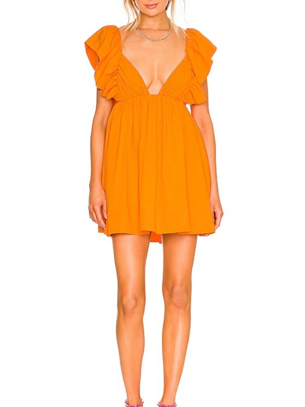 For Love and Lemons Clementine Mini Dress
